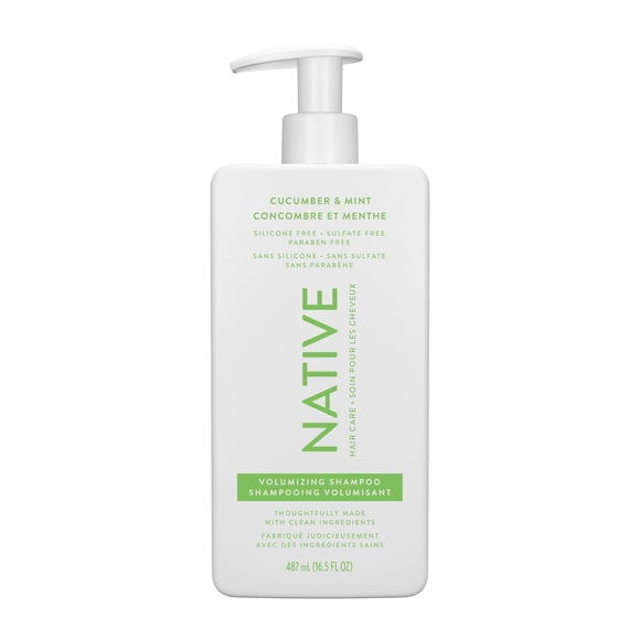 Native Moisturizing Shampoo, Coconut & Vanilla, Sulfate & Paraben Free, 487 mL