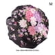 thumbnail image 5 of Qarigey Gorro para dormir para mujer, banda ancha elástica para cubrir la cabeza, envoltura para el cabello, gorro para quimio, accesorio para mujer Sombreros negro M（56-58cm） Qarigey AP009657-03B, 5 of 6