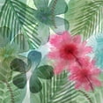 thumbnail image 2 of Kouta, Flora 15x15 Gold Ornate Wood Framed with Double Matting Museum Art Print Titled - Jungle Leaves II, 2 of 4