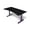 Deep Purple, variant on Arena Angelo Gaming Desk - Black