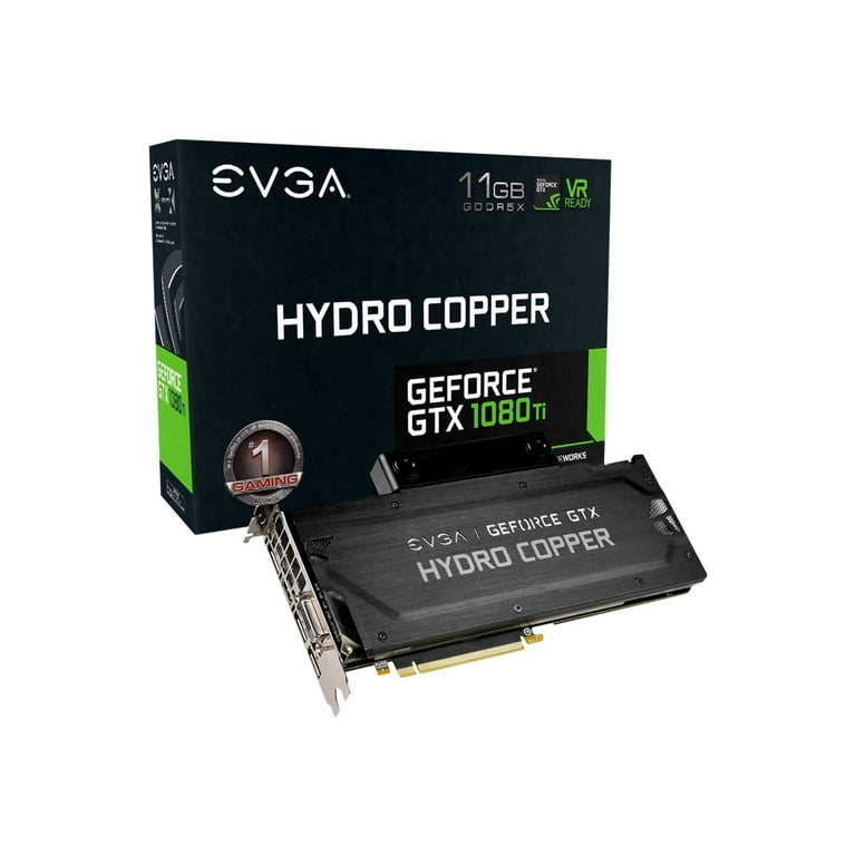グラフィックボード・グラボ・ビデオカード EVGA GTX 1080 Ti HYDRO COPPER 11GB EVGA NVIDIA GeForce GTX 1080 Ti Graphic Card, 11 GB GDDR5X