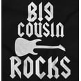 thumbnail image 2 of Big Cousin Rocks Cuz Relatives Toddler Boy Girl T Shirt Infant Toddler Brisco Brands 6M, 2 of 6