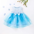 thumbnail image 7 of FYDUU Flower Girl Dress Toddler Baby Girls Sleeveless Tulle Princess Wedding Dresses Birthday Party Gown Fashion Cute Tutu Dress 6-9 Months, 7 of 7