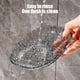 thumbnail image 5 of Tazones de Plástico Transparente para Frutas y Refrigerios con Diseño de Glaciar | Paquete de 8 Bandejas Pequeñas para La Cocina y El Comedor, Ideales para Refrigerios, Frutos Secos y Basura | 15,8 X, 5 of 6