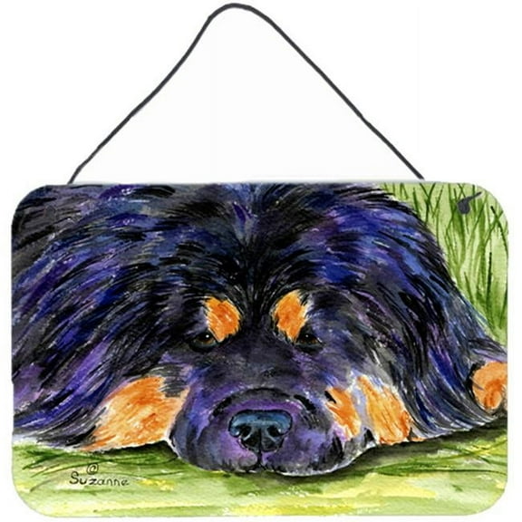 Tibetan Mastiff Indoor Aluminium Metal Wall Or Door Hanging Prints