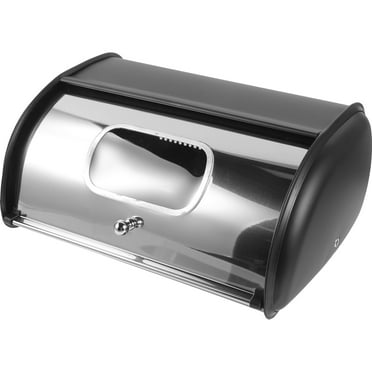 Home Basics Stainless Steel Bread Box, Silver - Walmart.com