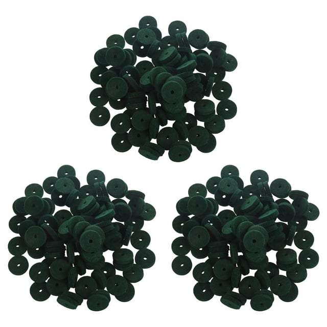 270Pcs Teclado de Piano Arandela Piano Fieltro Balance Rail Punzonado Arandelas Reparación de Piezas ÚTil Herramienta de Afinación de Piano