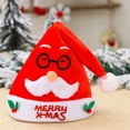 thumbnail image 4 of Gorro de Navidad para chico, gorros de invierno, accesorios de fiesta para niños, regalo dulce para mantener el calor, decoraciones de felpa de Kits de decoración para fiestas Marco de cristal negro Billuyoard HA069653-02, 4 of 6