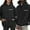 Black, variant on Telankuip Matching Couple Hoodies Valentines Day Sleeves Letter Print Loose Crew Neck Pullover Tops Trendy Soft Comfy Long Sleeve Drop Shoulder Sweatshirts Winter Clothes(R) Yellow XL