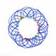 thumbnail image 2 of Kid Mandala Fidget Toys Cesta de flores Anillo de acero Juguete antiestrés (Azul) Ehuebsd Para estrenar, 2 of 9