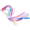 thumbnail image 1 of Phenofice 10pcs Ribbon Dancer Wand Multi Ribbon Photography Prop Girls Birthday Celebration, 1 of 8