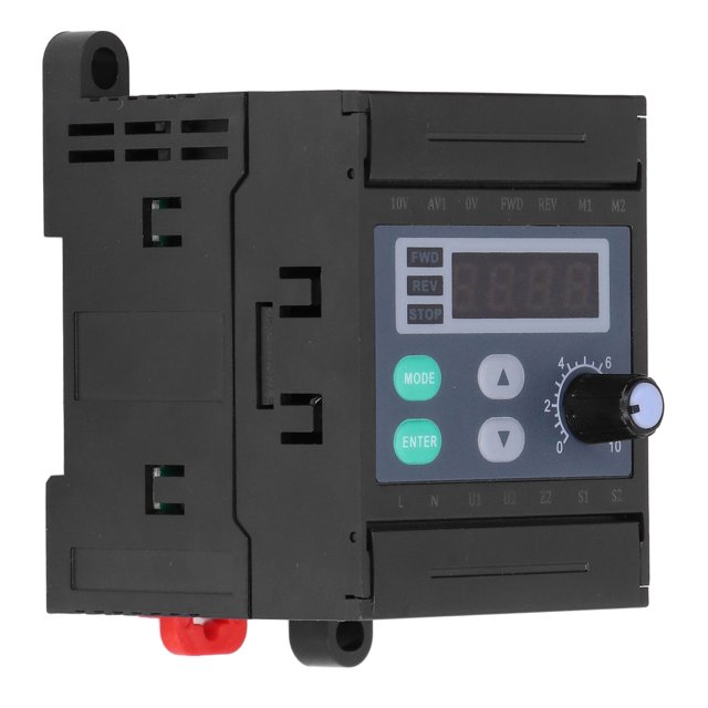 Régulateur de Vitesse de Moteur, Régulateur de Moteurs Monophasé 220V à Affichage Numérique Intégré pour la Série YT