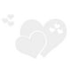 thumbnail image 1 of Pegatinas en forma de corazón 3D de pared acrílica, pegatinas de espejo de arte para decoración del hogar DIY Likrtyny Para estrenar, 1 of 4