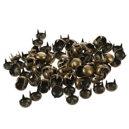 

100pcs 7mm round rivet cone bronze decorative studs rivet DIY crafts