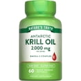 thumbnail image 1 of Suplemento de aceite de krill antártico de Nature's Truth 2000 mg 60 cápsulas blandas, 1 of 7