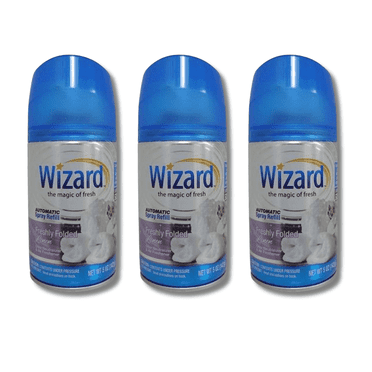 Wizard Automatic Spray Refill Freshly Folded Linen 5 oz – 3-Pack