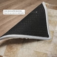 thumbnail image 6 of Addison Rugs Dream Shag Premium Machine Washable Transitional Boxes Taupe Rectangle Rug, 5' x 7'6", 6 of 8