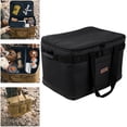 thumbnail image 4 of Bolsa de transporte portátil para almacenamiento de parrilla, bolsillo antipolvo , correa para el hombro, accesorio parrilla, negro Baoblaze Bolsa de almacenamiento para parrilla, 4 of 8