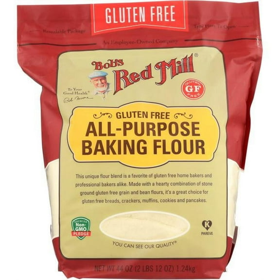 Bob's Red Mill All Purpose Baking Flour Gluten Free 44 oz Pack of 1