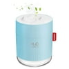 Worallymy Mini Humidifier USB 500ML Mist Humidifier Portable Decoration Air Diffuser for Home Office, Blue