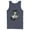 Navy Blue, variant on Men's Batman Joker Symbol Tank Top Athletic Heather 2X Large