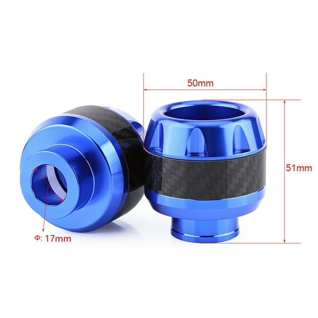 Carbon Fiber Front Fork Frame Sliders, 1 Pair Of Motorcycle Wheel Crash Protector , Front Fork Frame Sliders Crash Protection