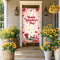 thumbnail image 3 of LUUFILx Valentine's Day Gnome Love Banner Backdrop Bicycle Background Party Decorations Photography Props Romantic Event Supplies Decor Banner, 3 of 7