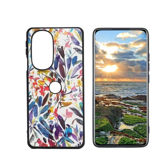 Colorful-53 Phone Case, Degined for Moto Edge+ (2022) Case Men Women, Flexible Silicone Shockproof Case for Moto Edge+ (2022)