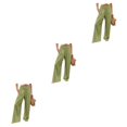 thumbnail image 1 of Qarigey Señoras verano primavera pantalones bolsillos largo suelto Casual pierna ancha elástico moda para salón Streetwear amarillo verde Type1 NO1, 1 of 1