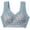 Blue, variant on Sports Bras for Women,Minimizer Bras for Women Full Coverage,Women's Underwear Bra Lace Gathering Side Folding Fixed Cup Plus Size Seamless Underwear Thin Design,S-XXXL