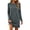 Gray, variant on Bxsruta Womens Long Sleeve T-Shirt Dress Crew Neck Casual Loose Mini Dresses