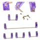 thumbnail image 4 of Estabilizador De Teclado Mecánico Estabilizador De Teclado Mecánico Atornillable Estabilizador De Teclado Mecánico Con Tornillos Chapados En Oro Accesorio De Computadora Para ANGGREK Otros, 4 of 8