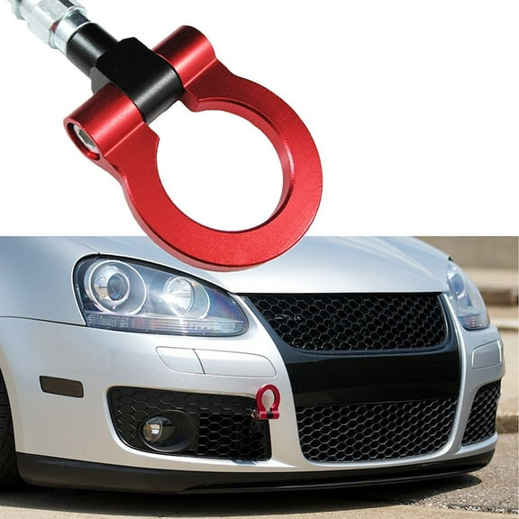 Xotic Tech Sports Red Track Racing Style CNC Aluminum BUMPER Tow Hook For Volkswagen Jetta MK6 2011-2016