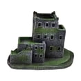 thumbnail image 3 of Adorno de torre de ciudad Soledad decoración de escritorio paisaje 15cmx11cmx10cm, 3 of 10