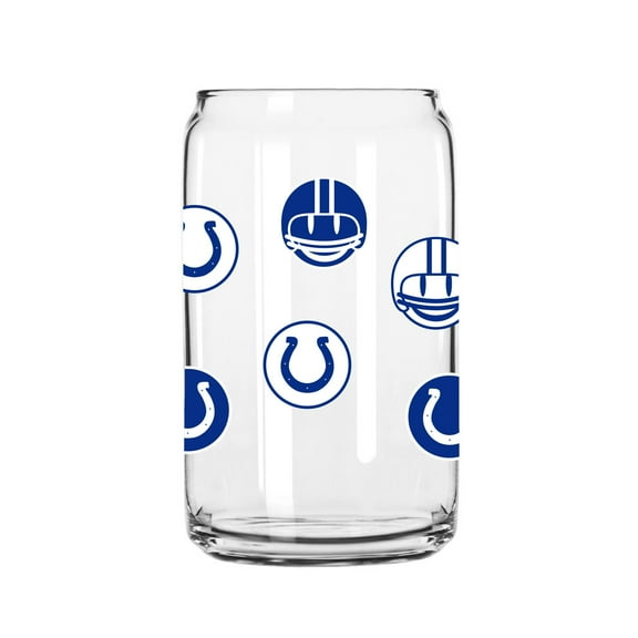 Indianapolis Colts 16oz. Smiley Can Glass