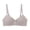 Gray, variant on Front Close Bras for Women - Women's Seamless V-Neck Sexy Lithe Breathable Dry Chest Pad Underwear Gray 38D