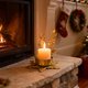thumbnail image 4 of Metal Candlestick Christmas Snowflake Hollow Candlestick Christmas Gold Candlestick Desktop Decoration Suitable For Bedroom Desktop Christmas Decoration, 4 of 6