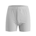 thumbnail image 2 of Loopsun Mens Pajama Shorts, Men's Casual Fashion Solid Color Pajama Short Pants Gray,XXL, 2 of 4