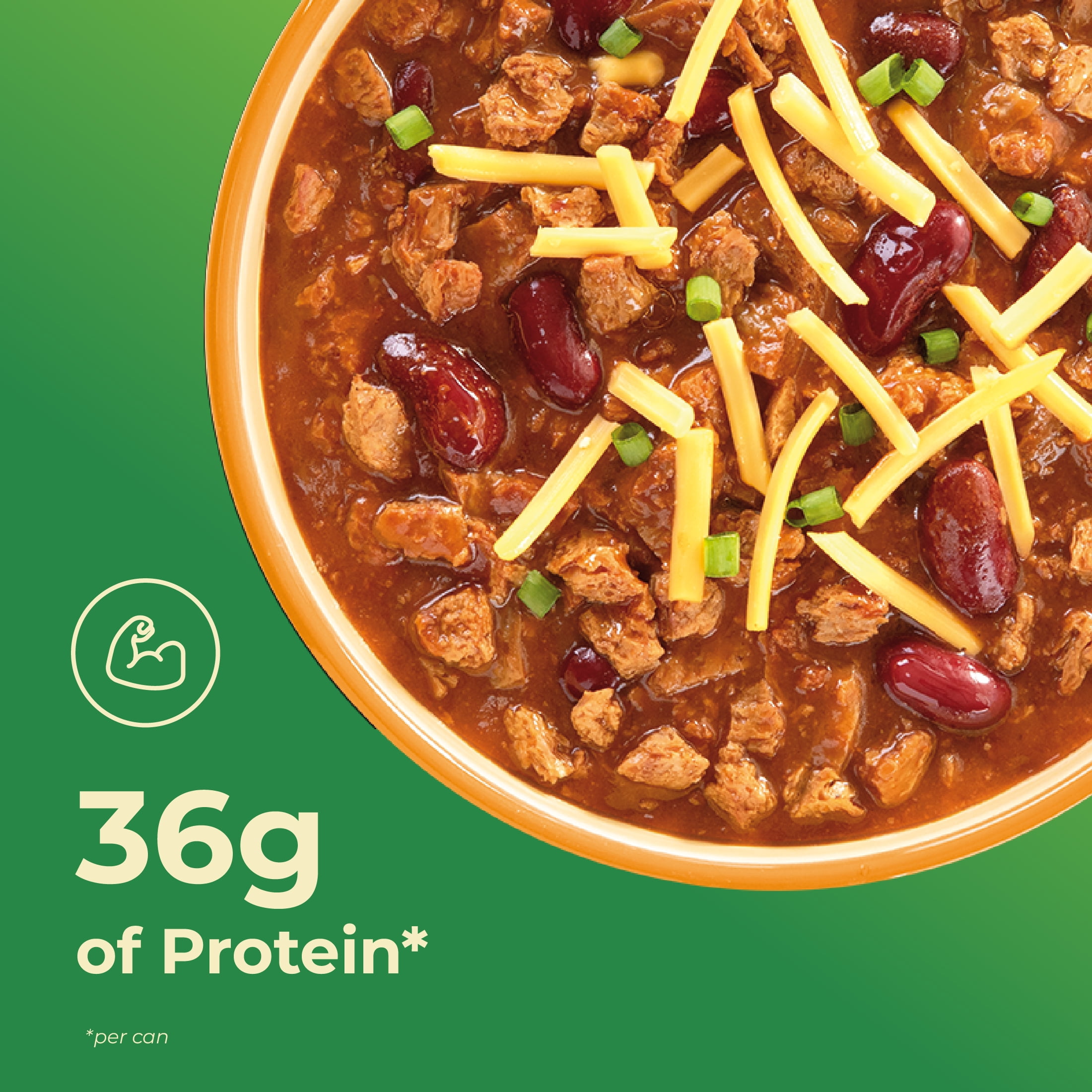 (3 pack) unMEAT Chunky Chili with Beans Extra Protein 15 oz Can