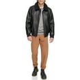 thumbnail image 2 of Men's Levi's® Faux Leather Bomber Jacket Color: Black Size: S, 2 of 4