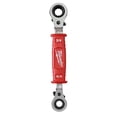 thumbnail image 1 of MILWAUKEE LinemanÃ¢?s 4-in-1 Insulated Ratcheting Box Wrench 48-22-9212, 1 of 5