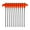 Red, variant on Tent Stakes - 10-Piece Screw-In Ground Anchors, Heavy-Duty Carbon Steel with Rust-Resistant Finish for Outdoor Camping, Patio, Garden, and Ice Shanties; Versatile, Durable Anchors