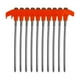 thumbnail image 1 of Estacas de tienda | 10 anclajes de acero al carbono atornillados de alta resistencia | Marquesinas de jardín para patio de camping al aire libre resistentes a la oxidación | Estacas de chabola de, 1 of 2