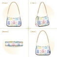 thumbnail image 7 of FORMRS Womens Shoulder Bag with Chain Strap Clutch Purse Cute Tote Handbag, Colorful Gummy Bears Pattern, 7 of 7