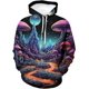 thumbnail image 4 of Sudadera con capucha con estampado de hongos y plantas en 3D para hombres y niños, ropa de calle de moda, sudaderas con capucha, suéteres de invierno unisex, ropa Harajuku, tops, 4 of 5