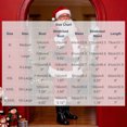 thumbnail image 4 of KICILVS Santa Claus Costume for Men Christmas Cosplay Set for Holiday Party Wear(Top, Pants, Belt, Hat, Foot Covers, Gloves, Beard), 4 of 9