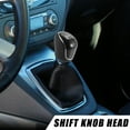 thumbnail image 2 of 6 Speed Manual Gear Stick Shift Knob Transmission for Ford Mondeo MK3 2000-2007 ABS Faux Leather Black, 2 of 7