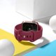 thumbnail image 5 of Correa deportiva compatible con Apple Watch Correa 41 mm 38 mm 40 mm. Correa de silicona-42/44/45/49mm-rojo vino oso de fresa Electrónica, 5 of 5