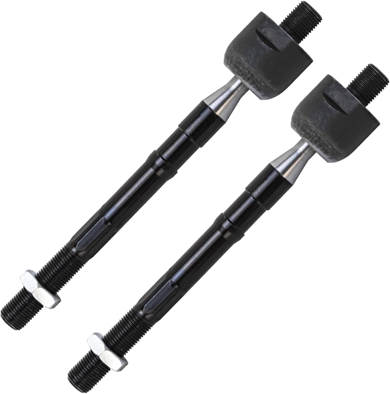Detroit Axle - 10pc Front End Kit for Hyundai 2012-2017 Accent, 2 Lower Control Arms with Ball Joint Assembly 2 Sway Bars 4 Inner Outer Tie Rods 2 Boots 2013 2014 2015 2016 Replacement