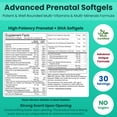 thumbnail image 2 of SHIFAA NUTRITION Halal Prenatal Multivitamin Supplement, Halal, 30 Ct – With DHA, Folic Acid & Nutrients for Pregnancy, 2 of 7